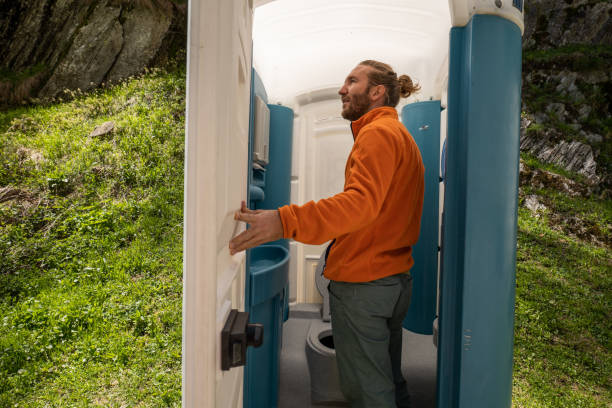 Portable bathroom rental in Meridian Village, CO